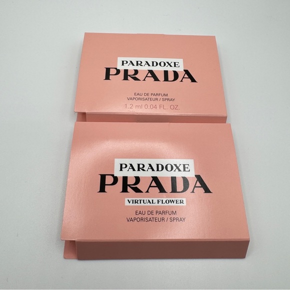 3x Prada Paradoxe Intense Mini & Travel Size Set Virtual Flower Paradoxe Intense - Picture 7 of 9